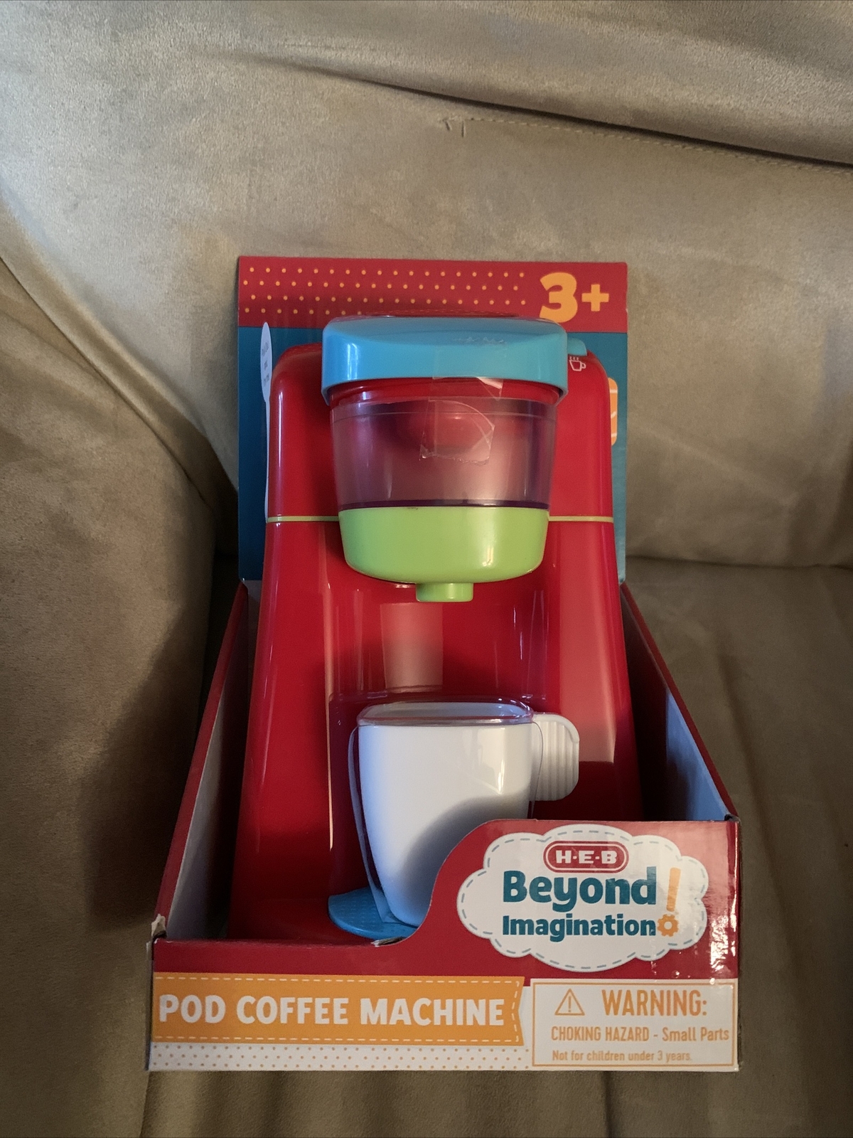 HEB Beyond Imagination pod coffee machine Keurig With Water And Brew Sounds