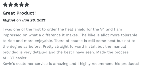 Ducati Panigale V4 Heat Shield Kit 2018-2021 - Picture 6 of 11