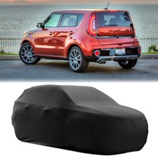 Car Cover Indoor Scratch Stretch Dust-proof Custom Black For Kia Soul 2010-2022