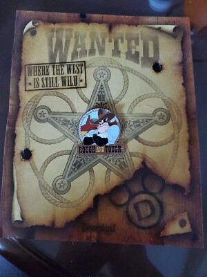 Disney Festival Of Dreams Pin Cowboy Pete Rough Tough LE 1000 Wild West Villain 