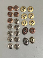Conchos Southwestern Lot of 24 Classic Western Textured Ornate Style