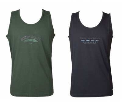 SG men's tank top F.LLI CAMPAGNOLO wide shoulder tank top pure cotton with print 