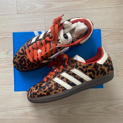 adidas Samba OG Preloved Red Leopard Mens Womens Sneakers