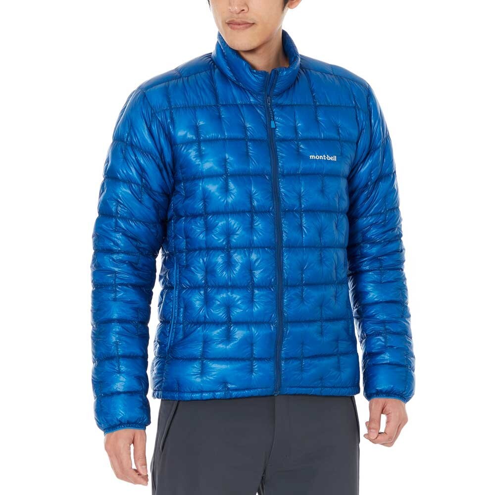 ジャケット・アウター mont-bell tech light down hoodie L blue mont-bell tech light down hoodie L blue