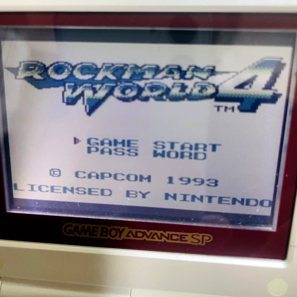 Rockman World 4 Nintendo Game Boy Capcom 1993 Japanese Version DMG-R4J Megaman - Image 3 of 4