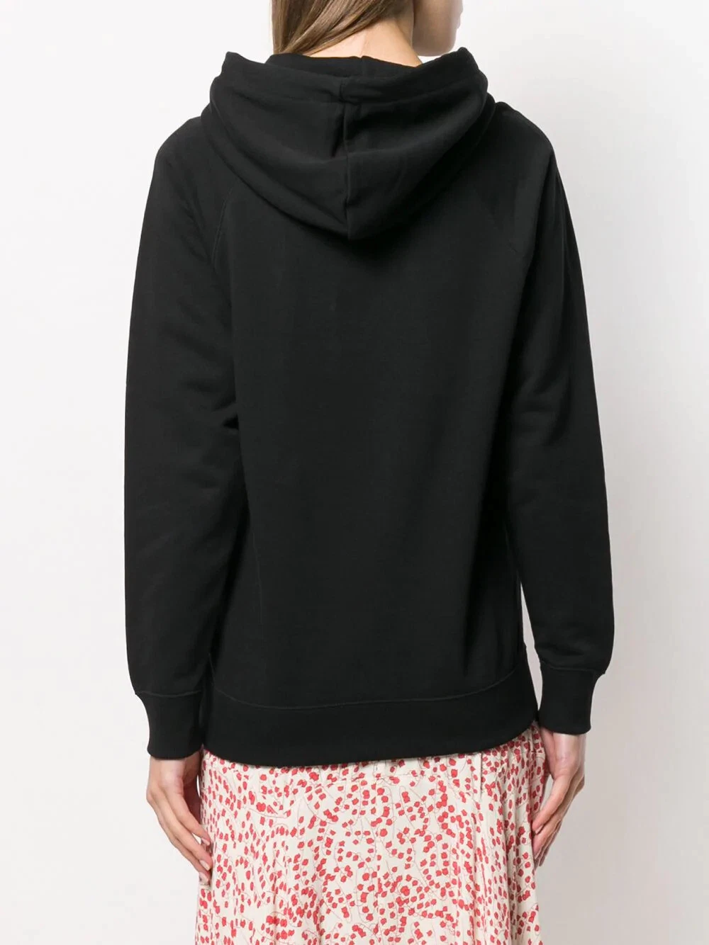 FELPA CON CAPPUCCIO KENZO TIGER RICAMATA NERA *NUOVA*