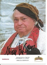 Autogramm Mircea Krishan Schauspieler Rumänien (2013 †) Tatort Derrick xyz