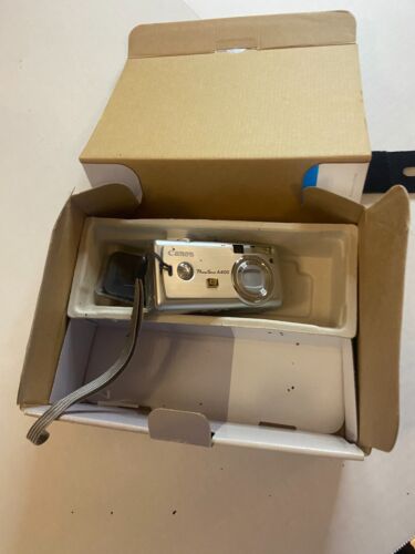 Canon PowerShot A400 3.2MP Digital Camera - Silver READ DESCRIPTION - Picture 2 of 9