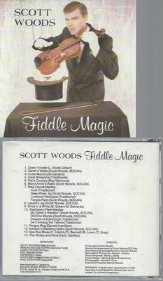 CD--SCOTT WOODS FIDDLE MAGIC