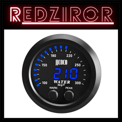 High-Accuracy Digital Water Temperature Gauge with Programmable Alarm Feature