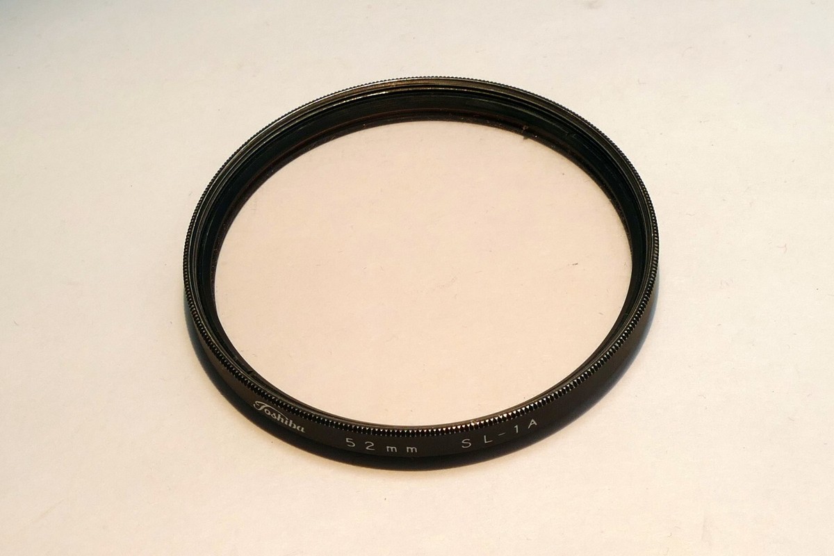 toshiba 52mm Filter SL 1A Skylight lens made in Japan | eBay