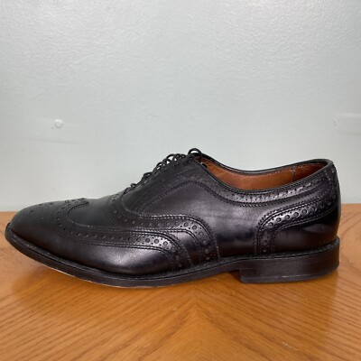 Allen Edmonds Mcallister Mens Size 9 Leather Oxford Wingtip  display picture 1