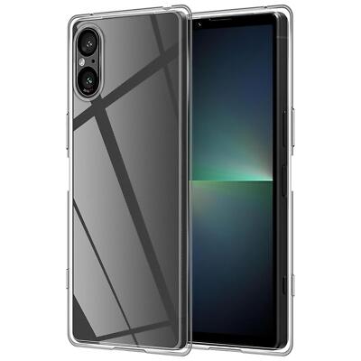 Handy Case für Sony Xperia 5 V Hülle Transparent Slim Tasche Handyhülle Cover