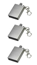 Fire Starter Lot Of 3 Magnesium Flint Lighters Emergency Survival Camping Gear N