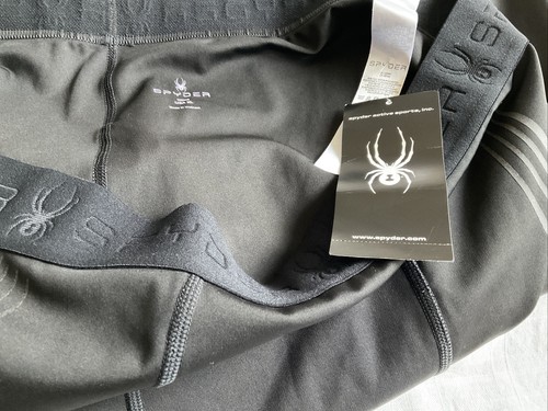 NWT- SPYDER MEN’S ACTIVE SPORT BASELAYER PANT, BACK POCKET SIZE XL BLACK COLOR - Picture 5 of 5
