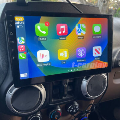 Android CarPlay Car Stereo System For Jeep Wrangler JK 2007-2017 GPS Radio 4+64G