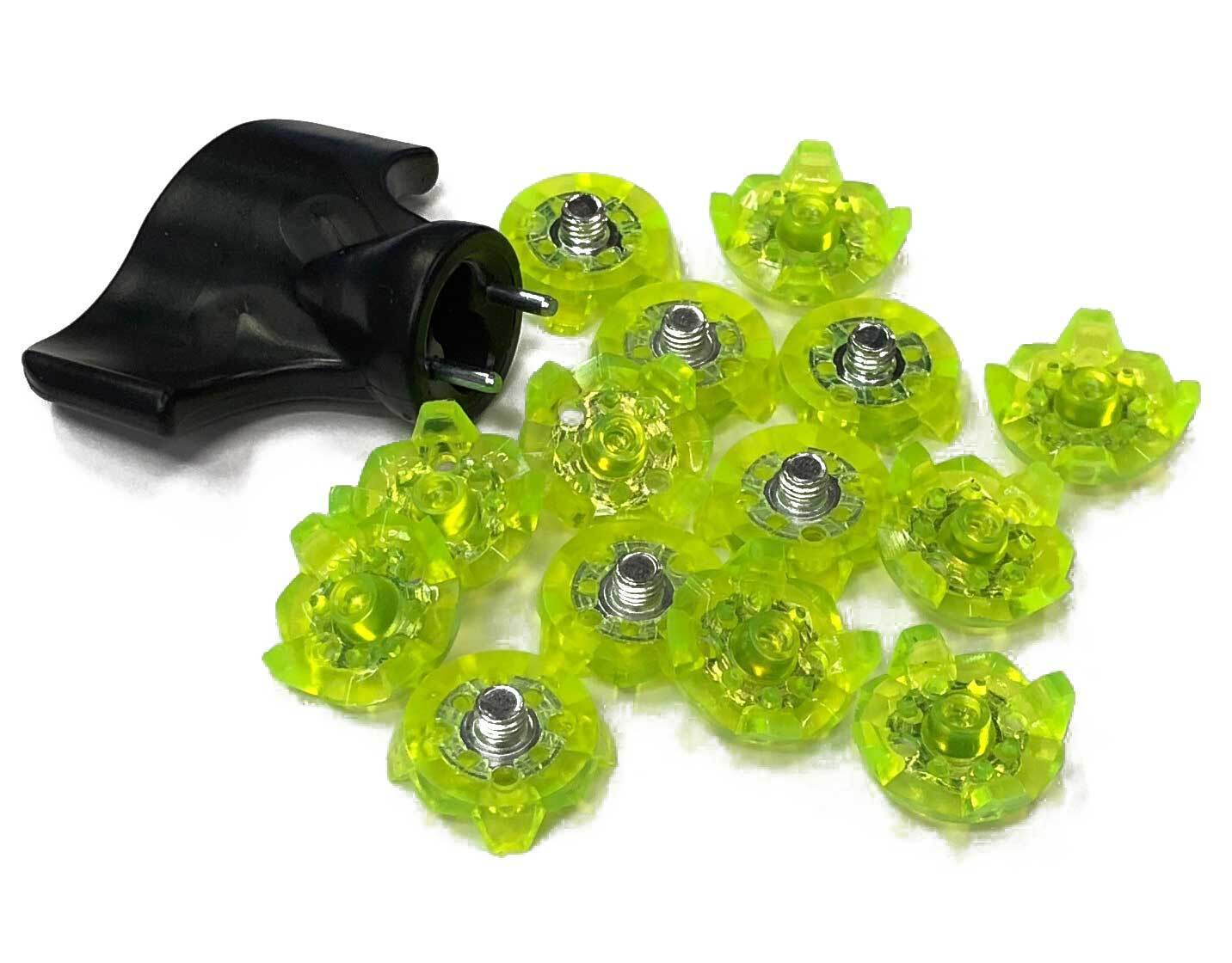 CRICKET SPIKES KOOKABURRA SOFT SPIKES PLASTIC WITH KEY SET OF 22