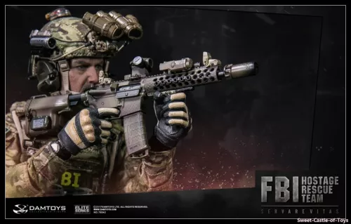 Figura 1/6 DamToys US FBI HRT Agente Equipo de Rescate de Rehenes Servarevitas 78042 DAM - Imagen 1 de 12