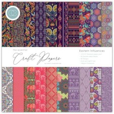 EASTERN INFLUENCE Scrapbooking Paper Pad 12x12 In Craft Consortium CCEPAD002 New
