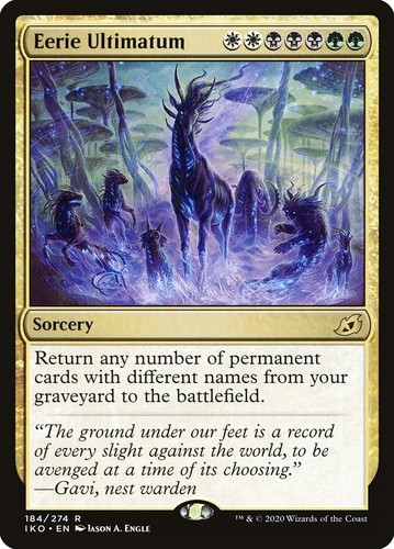 MTG Eerie Ultimatum Ikoria: Lair of Behemoths 184/274 Regular Rare | eBay
