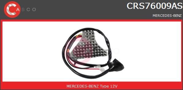 Résistance de pulseur d'air pour Mercedes Classe E E250D et E300 Turbo-D