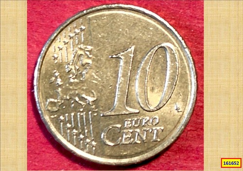2007 SPANISH 10 EURO CENT COIN MIGUEL DE CERVANTES 161652 - Picture 2 of 2