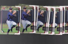 (127) COUNT LOT BRAXTON DAVIDSON 2015 BOWMAN DRAFT PICKS PROSPECTS CARD #186