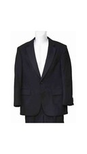 Jos A Bank Tuxedo Black Wool Satin Men's Size 41R