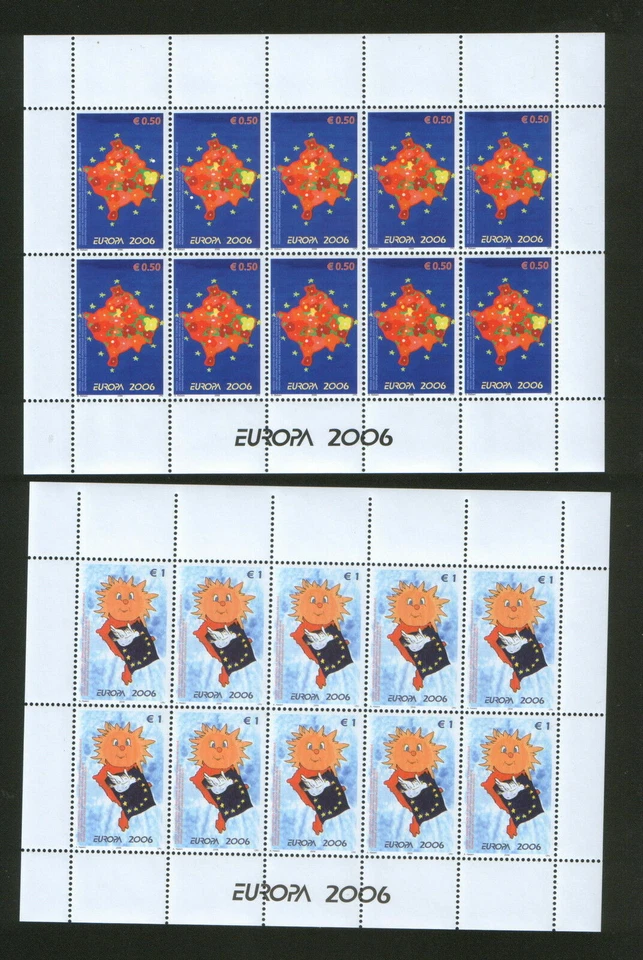 KOSOVO-MNH** S/S-EUROPA CEPT-EDICIÓN OFICIAL-2006. Foto 2 de 2