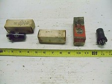 Old Vintage Radio TV Vacuum Electron Tubes 6J5 6XK7 6SQ7 6SG7 GE Sylvania RCA