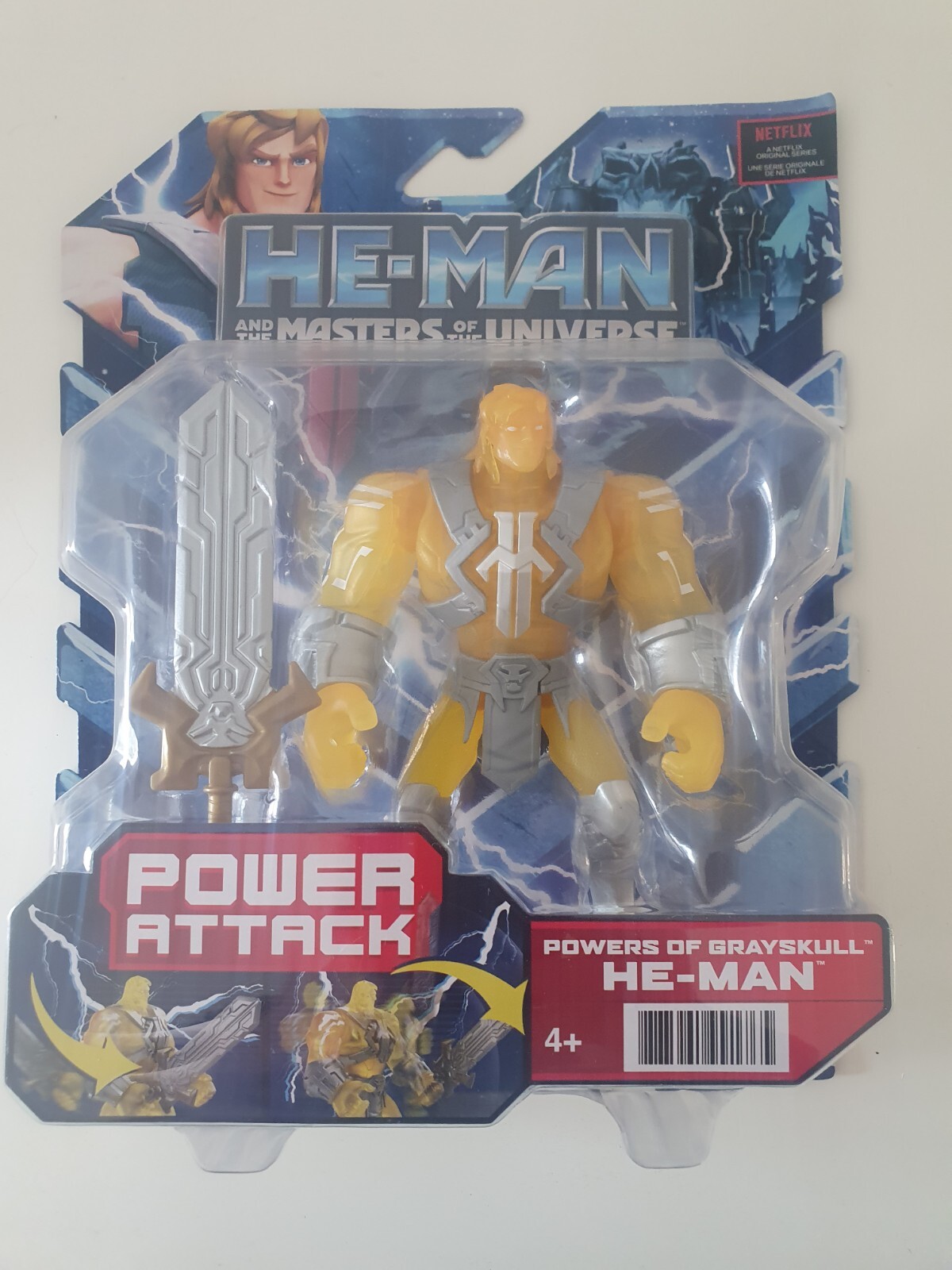Netflix He-Man and the Masters of the Universe Powers of Grayskull He-Man Fig #3