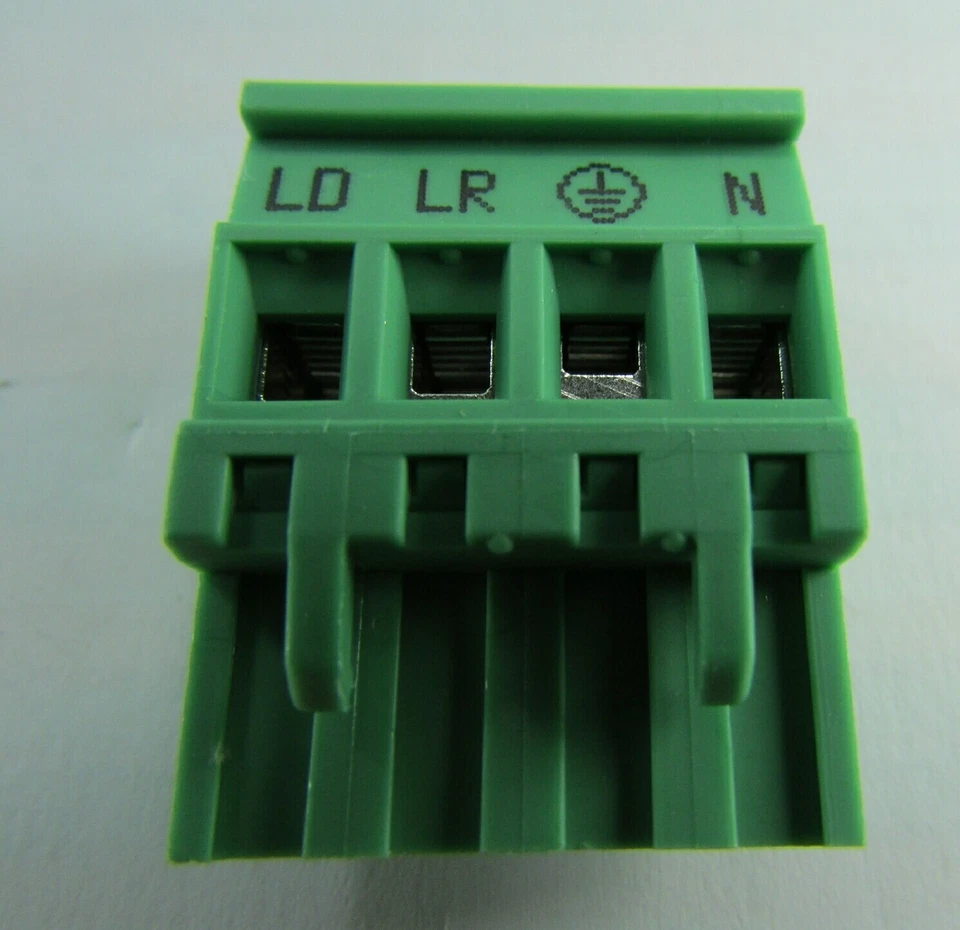 10 Phoenix Contact 4-Position Combicon 2,5, 90 Deg. Female Connector MVSTBR 5.08 - Image 3 of 4