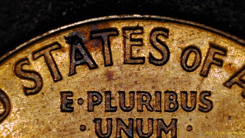 1961 d Lincoln cent - red - w/errors - rpm - L in Liberty on rim - ddr - Picture 10 of 15