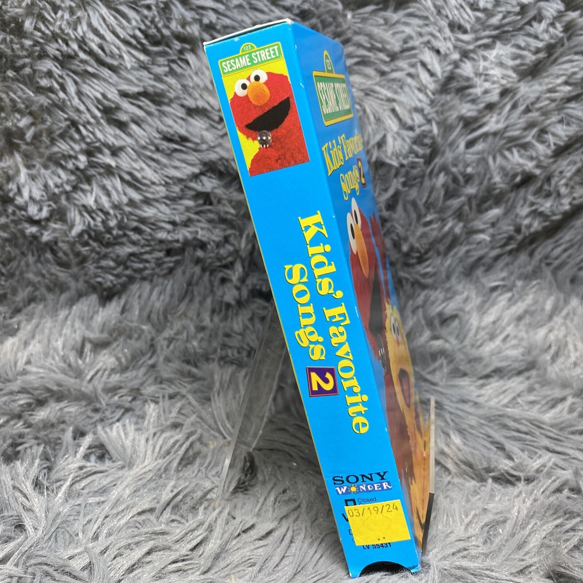 Sesame Street Kids' Favorite Songs 2 VHS Tape 2001 Sony