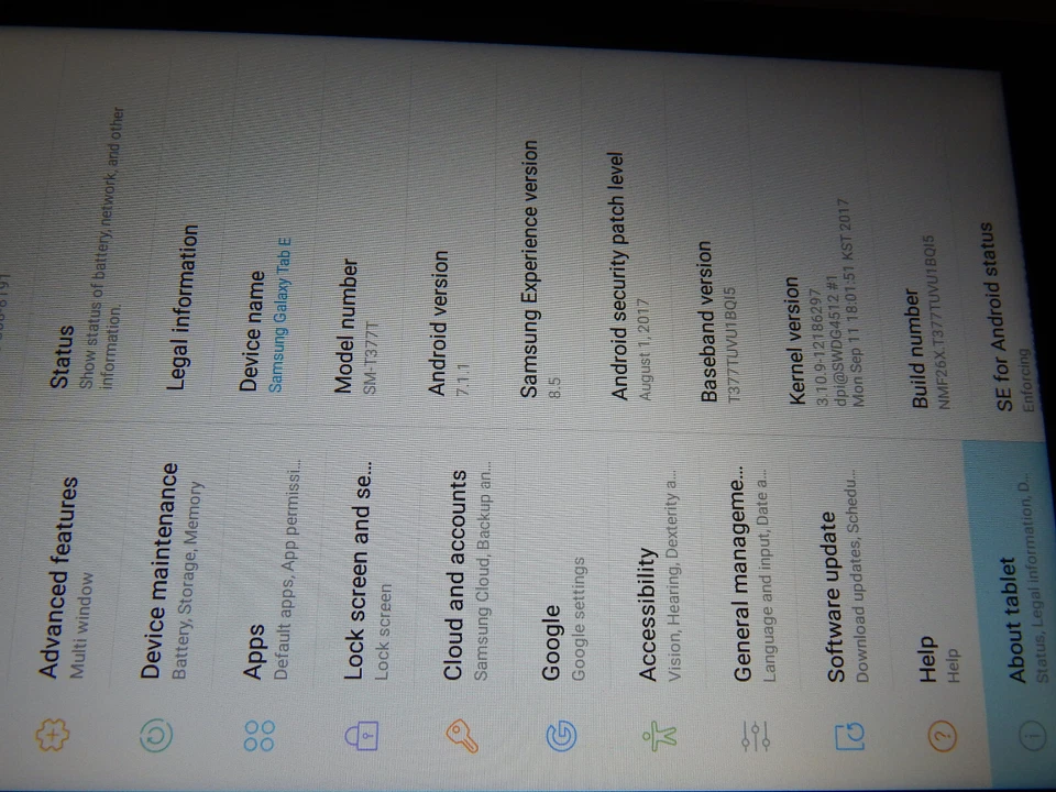 Samsung Galaxy Tab E 16GB, Wi-Fi + 4G (T-Mobile), 8 inch. See description - Image 3 of 4