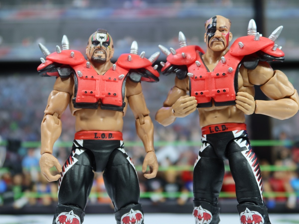 WWE Mattel Custom Ultimate Edition Road Warriors LOD Hawk WWE Mattel Custom Ultimate Edition Road Warriors LOD Hawk