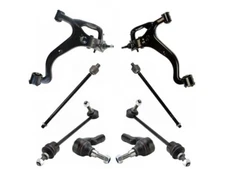 For Land Rover LR3 Control Arm Ball Joint Tie Rod and Sway Bar Link Kit 66366GJ