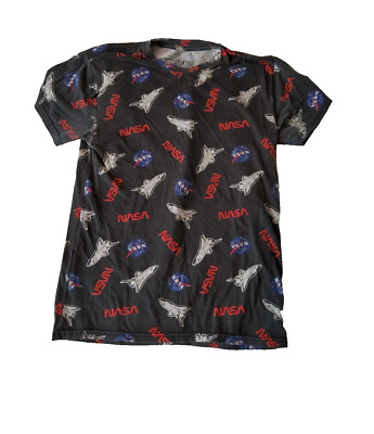 Weekend Warrior NASA Grey T-Shirt Space Shuttle Size Small