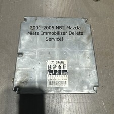 2001-2005 Mazda Miata Nb2 Mx-5 Ecu Immobilizer Off Delete Service Plug Play