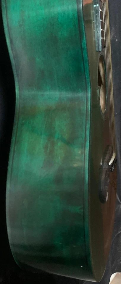 Blueberry Left Handed Handmade Parlor Size Acoustic Guitar Pre-Order 90 Days - Image 4 of 4