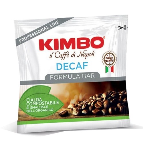 Cialde Caffè Kimbo Miscela Decaffeinata Formula Bar Espresso Dek Filtro 44 MM - Foto 5 di 16