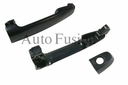 Door Handle Front Outer Right Black +Key Hole For Toyota Corolla Zre152 07-13 - Picture 1 of 1