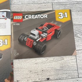 Lego 31100 Creator Transportation 3 in 1 Instruction Manual Books Lot Of 3