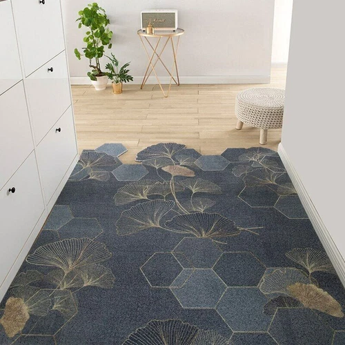Floor Rug Non-Slip Welcome Carpet Durable Rubber Door Mats Low-Profile Heavy Rug - Picture 13 of 36