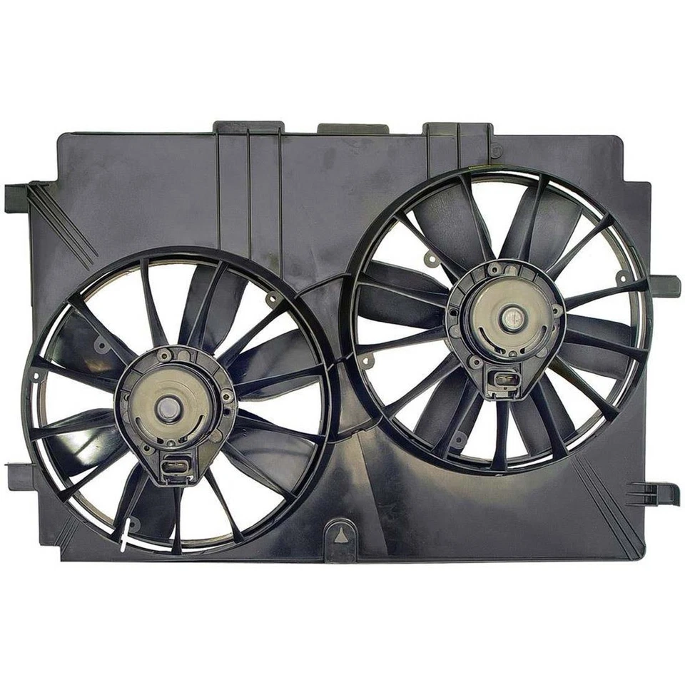 For CAMARO Z28 SS FIREBIRD TA RADIATOR DUAL COOLING FAN LS1 5.7 350 V8 620-634 - Image 2 of 3
