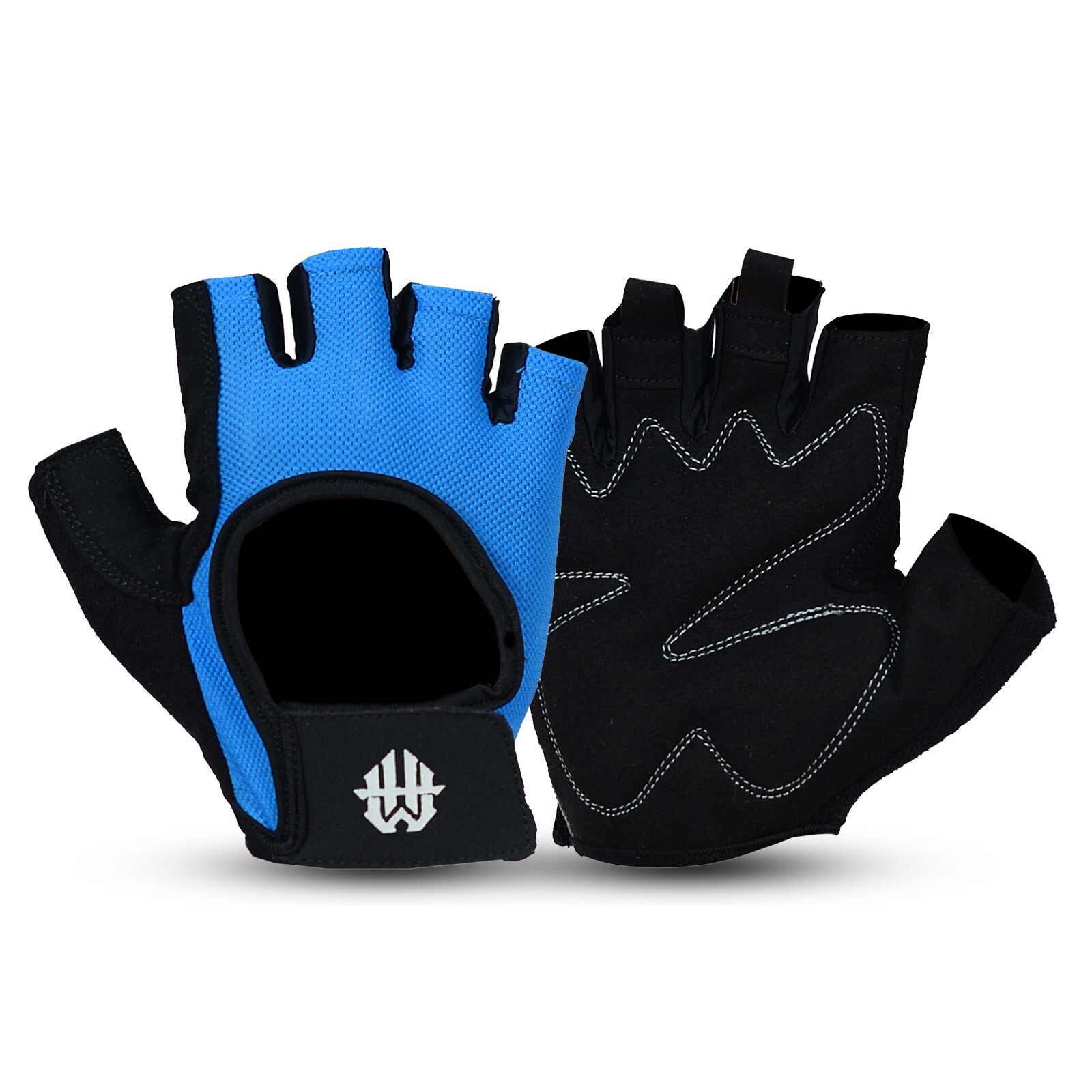 Men Women Cycling Padded Gloves Half Fingers Fingerless MTB Sport