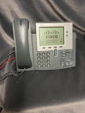 Cisco 7942 Unified IP VoIP Business Office Phone - Base and Handset - CP-7942G