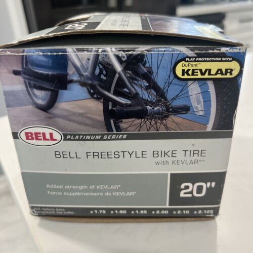 Bell Sports 20” Freestyle Bicycle Kevlar Bike Tire 1.75 - 2.125, Replacement  - Picture 2 of 4