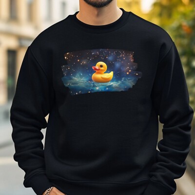 Rubber Duck Space Sweatshirt Cosy and Perfect for Any Occasion S to 4XL