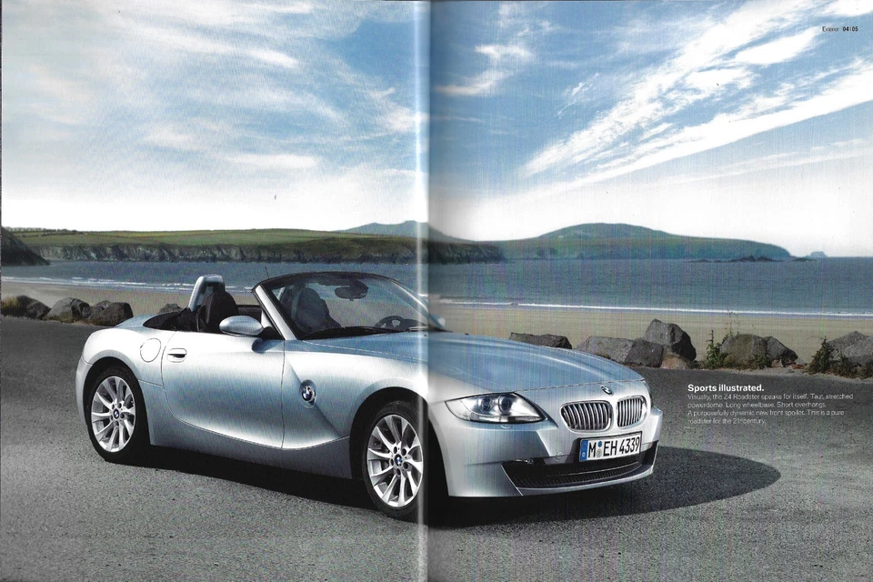 BMW Z4 E85 2006-2008 UK Market Brochure Roadster & Coupe 2.0i 2.5i 2.5si 3.0si - Image 2 of 4